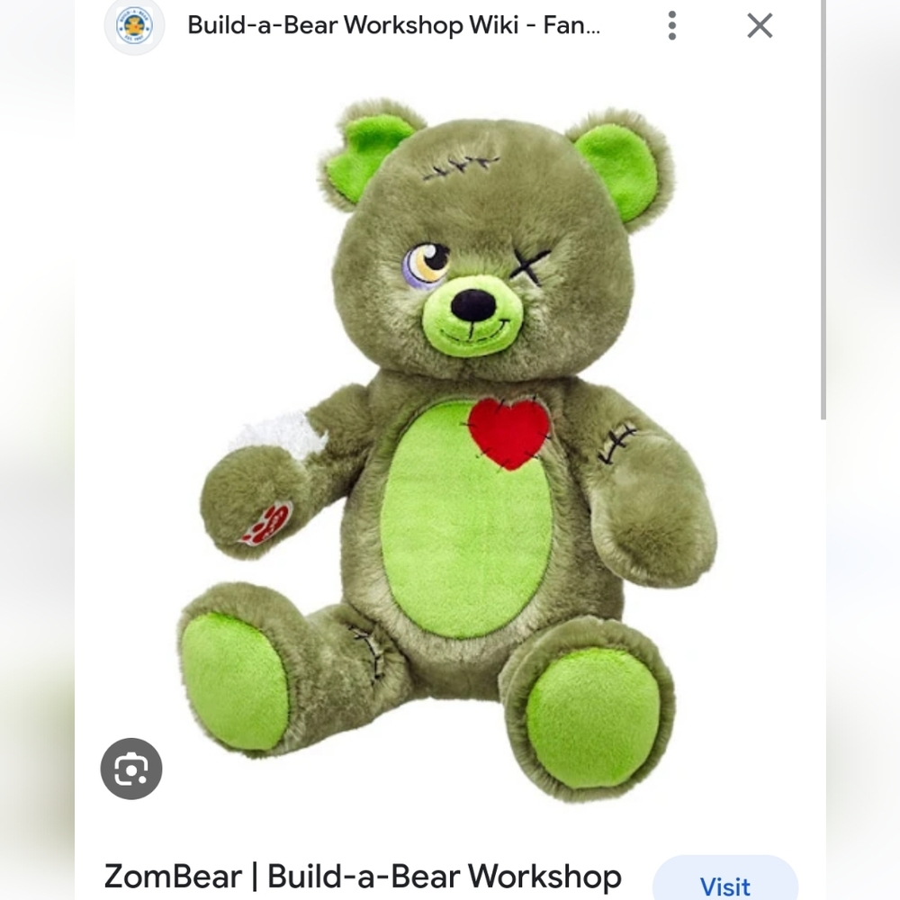 ISO zombie build a bear